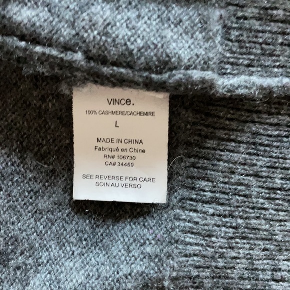 Long Vest 100% Cashmere - L - Picture 8 of 11